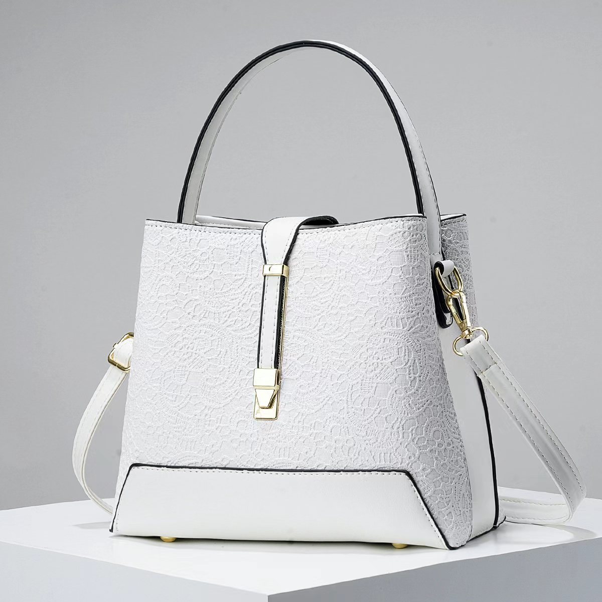 Luxury Tote Bags With Zipper - Nowa luksusowa torba na ramię Skórzana