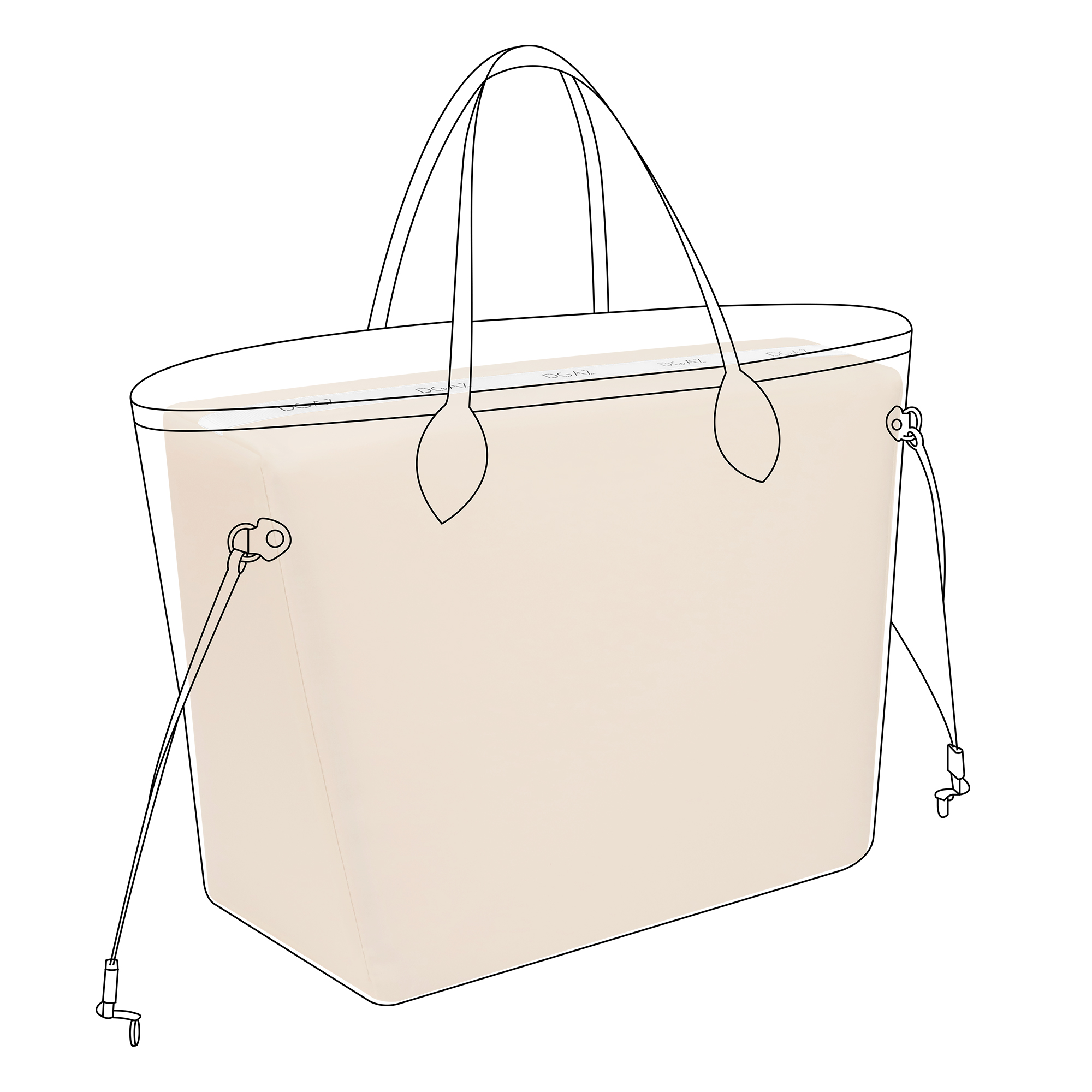 Luxury Bags Lv - Wkładka do torby DGAZ, organizer z