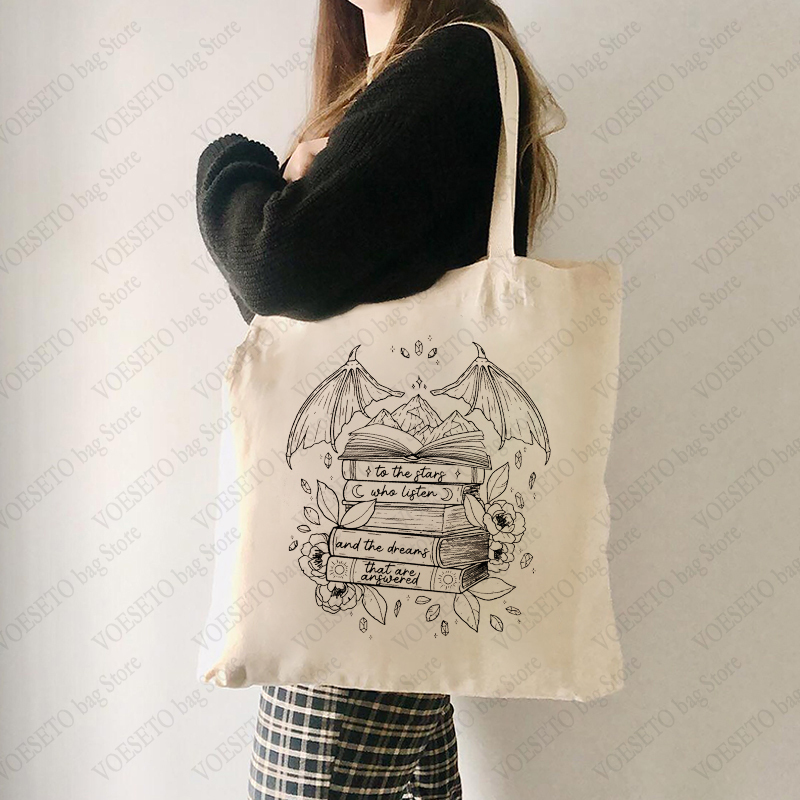 Luxury Tote Bags With Zipper - SJM Night Court Luxury Tote Bag