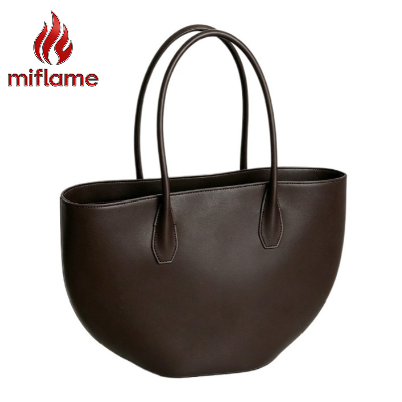 Structured Handbag Top Handle - Damska torba na ramię typu tote,
