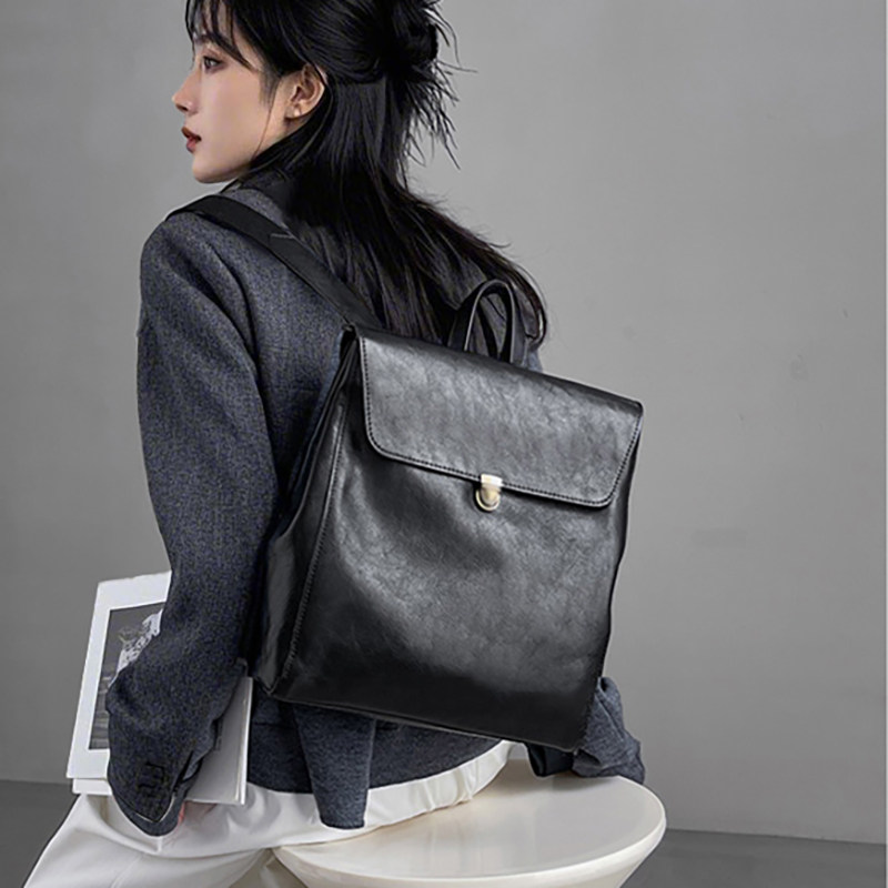 Luxury Bags Quality - Luksusowy plecak damski z prawdziwej skóry,