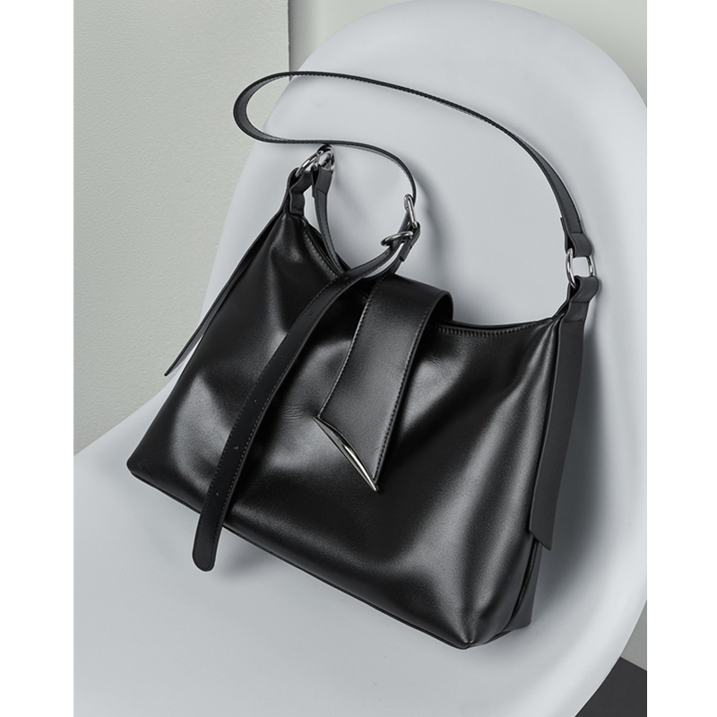 Luxury Tote Bags With Zipper - Hifashion Duże torebki hobo ze skóry
