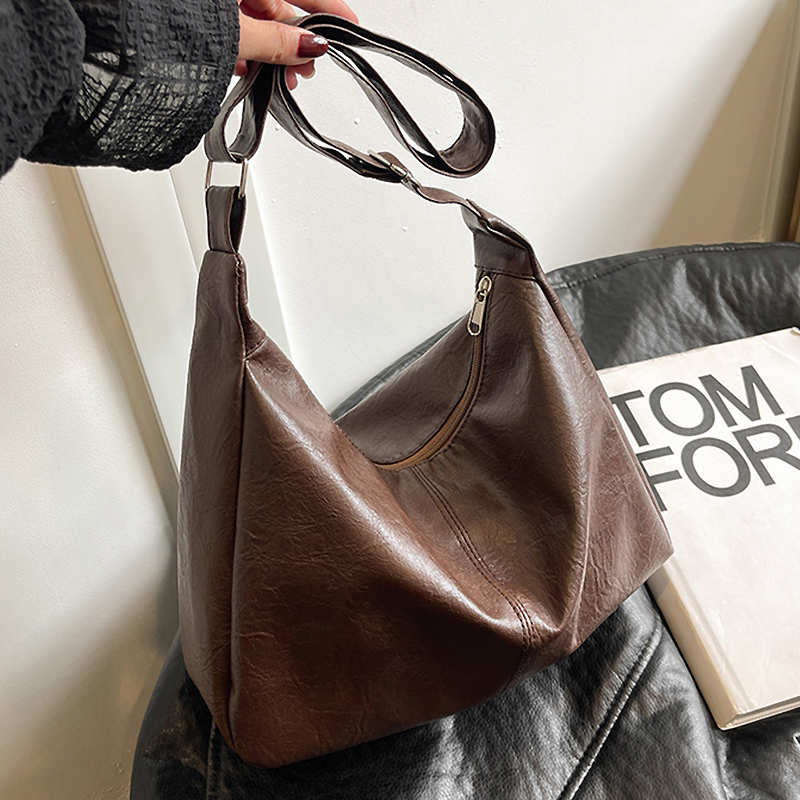 Luxury Tote Bags With Zipper - Damskie torebki, torebki na ramię z