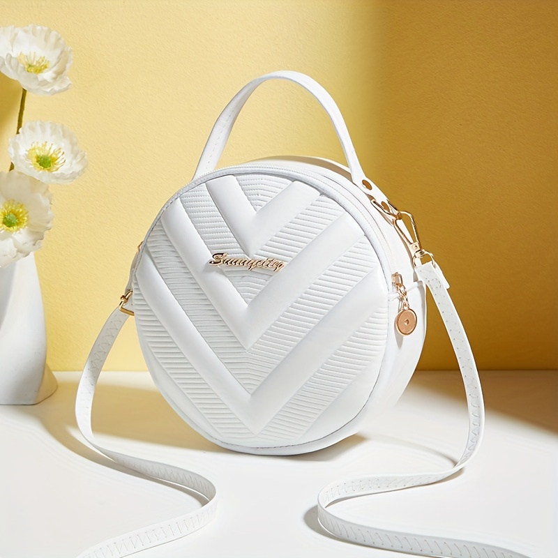 Damska modna tkana mini torebk – Structured Handbag Top Handle recenzja i cena