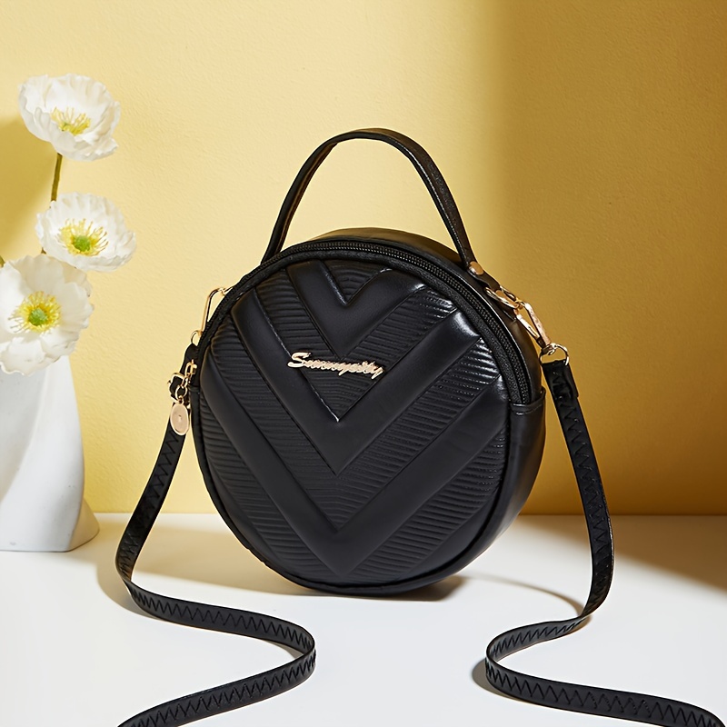 Damska modna tkana mini torebk – Structured Handbag Top Handle recenzja i cena