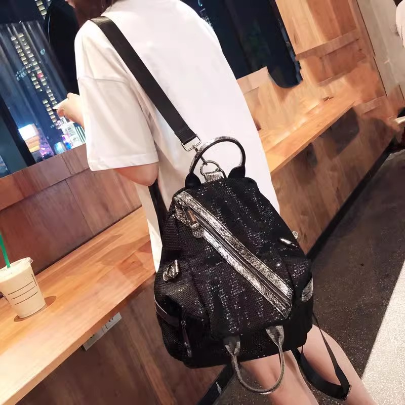 Nowe damskie nylonowe cekinowe – Luxury Bags Quality recenzja i cena