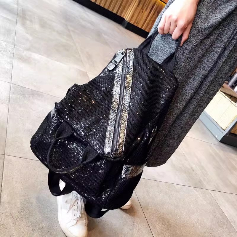 Nowe damskie nylonowe cekinowe – Luxury Bags Quality recenzja i cena