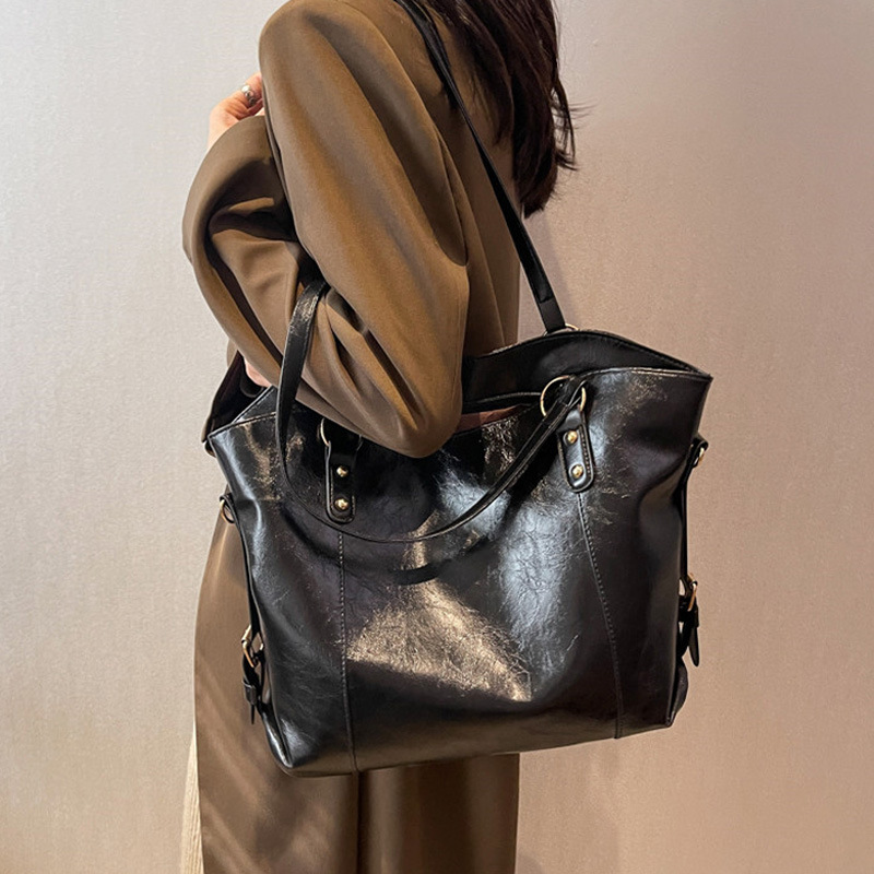 Damska torba na ramię w stylu  – Luxury Tote Bags With Zipper recenzja i cena