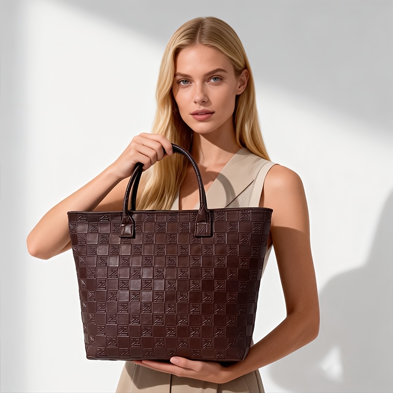 Lekka, luksusowa, ciemnobrązow – Luxury Bags Quality recenzja i cena
