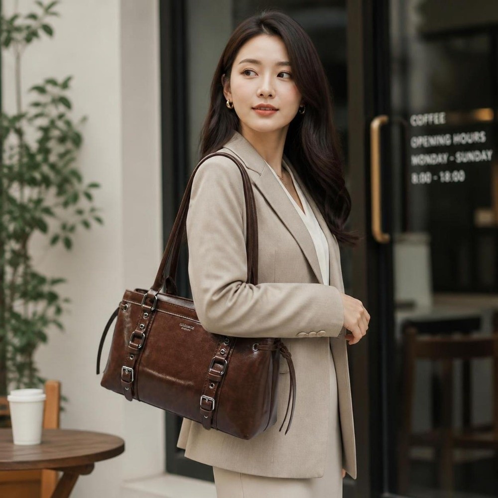 Wytrzymała, solidnie wykonana  – Structured Handbag Top Handle recenzja i cena