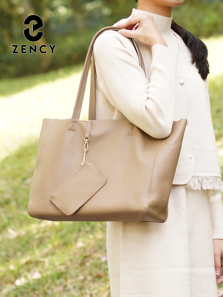 Zency Torby z prawdziwej skóry – Luxury Tote Bags With Zipper recenzja i cena