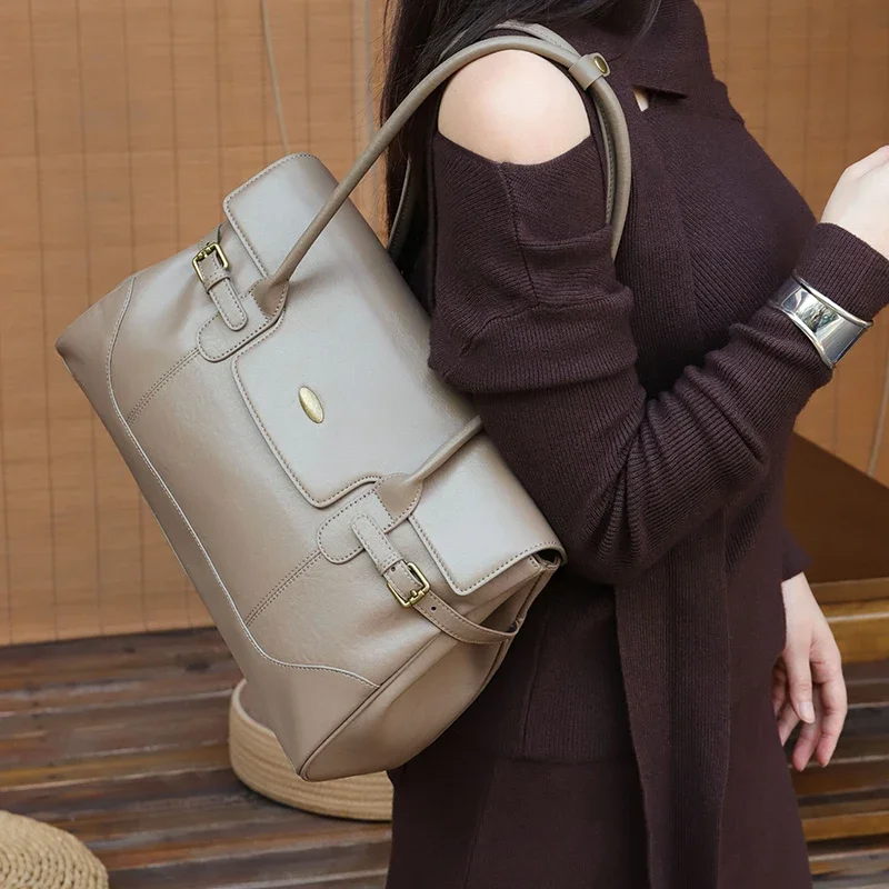 Damska torebka pod pachę z lic – Luxury Tote Bags With Zipper recenzja i cena