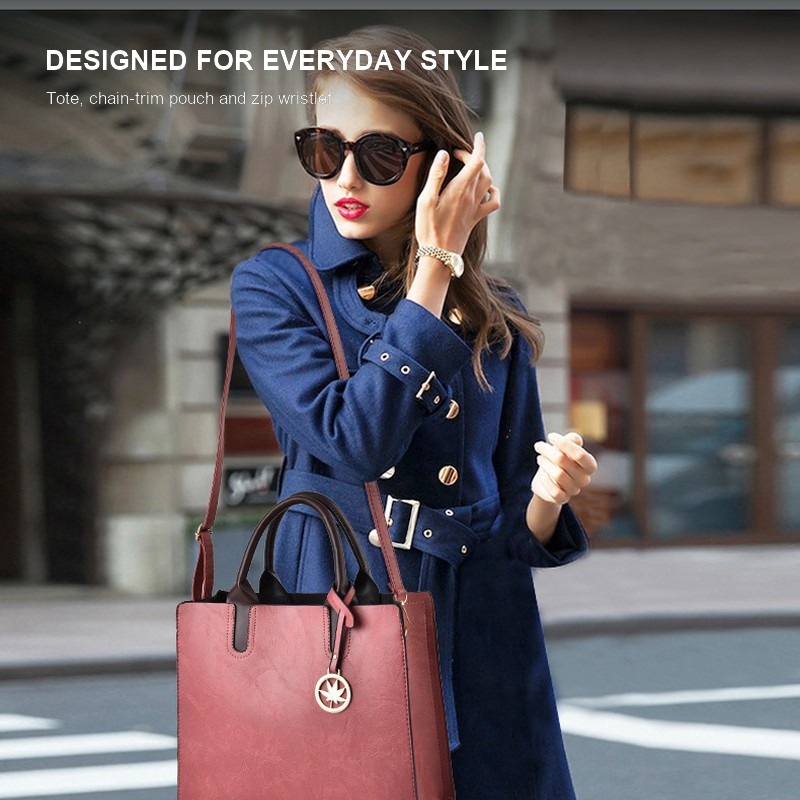 Damski 3-częściowy zestaw tore – Structured Handbag Top Handle recenzja i cena