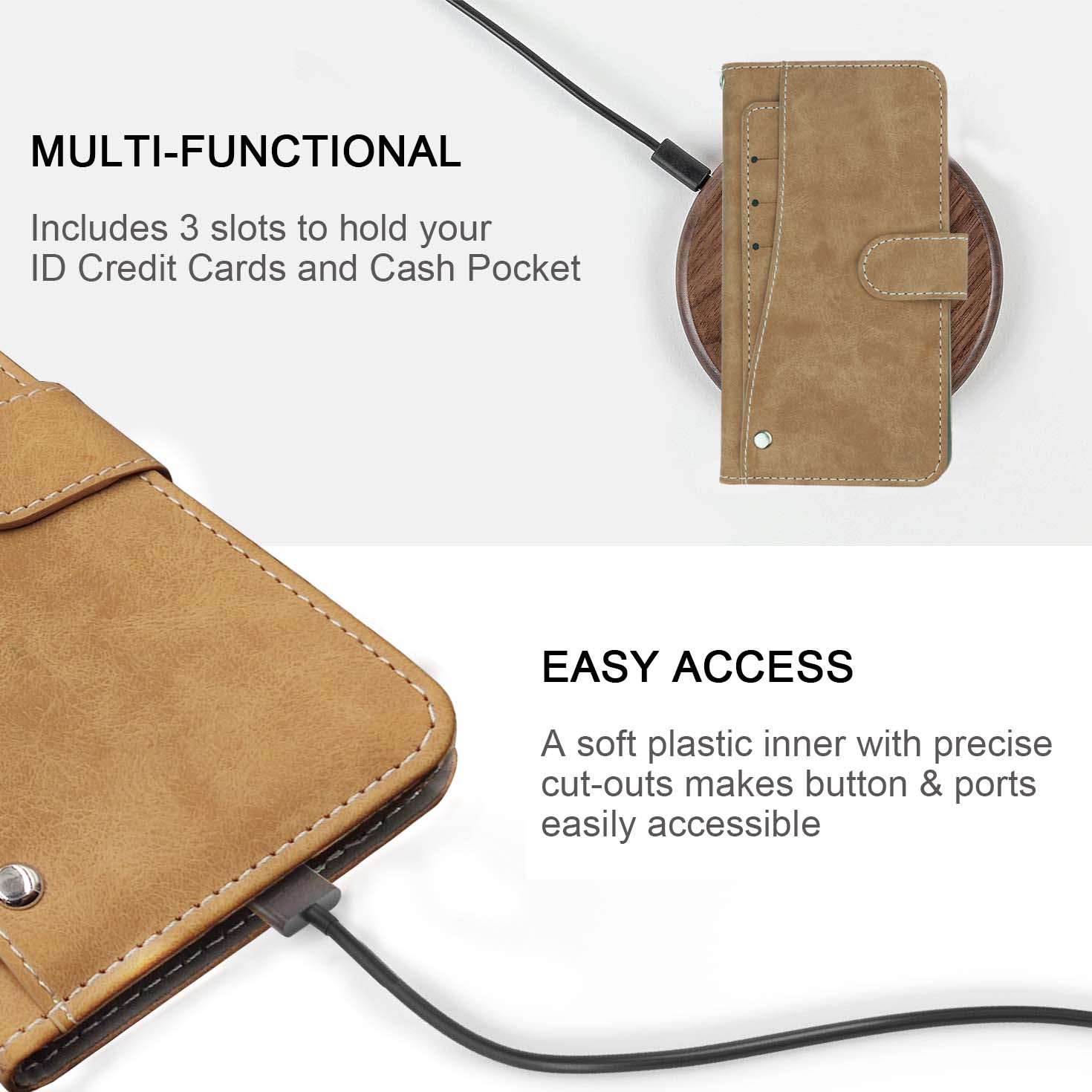 Portfel ze skóry vintage, etui – Luxury Bags Quotes recenzja i cena