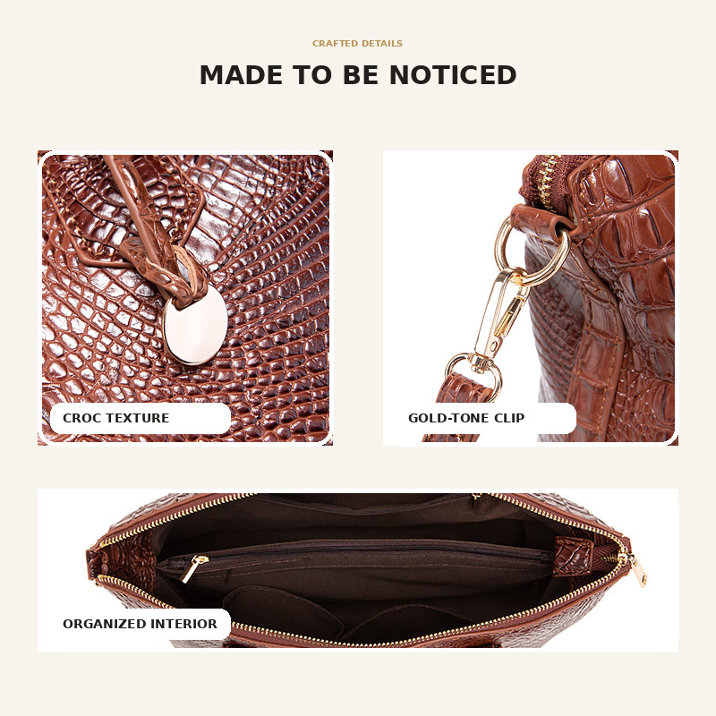 Damska torebka vintage z wzore – Structured Handbag Top Handle recenzja i cena